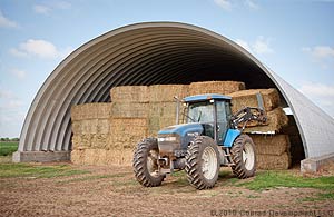 International Steel Span Metal Buildings Barns For Grain Hay