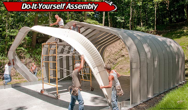Steel Building Assembly